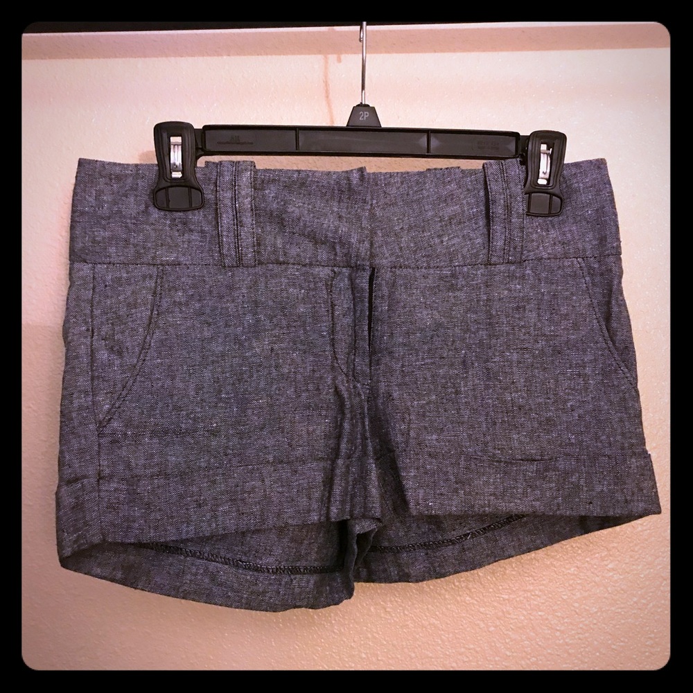 Gray Dressy Shorts